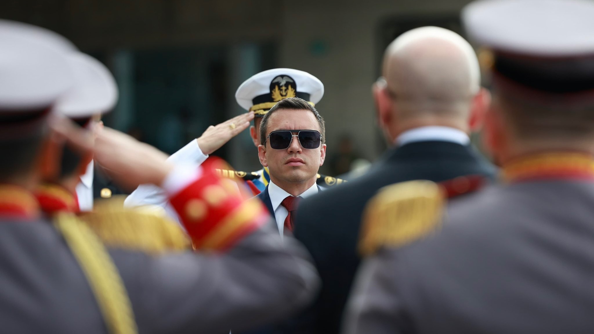 Ecuadorian President Daniel Noboa