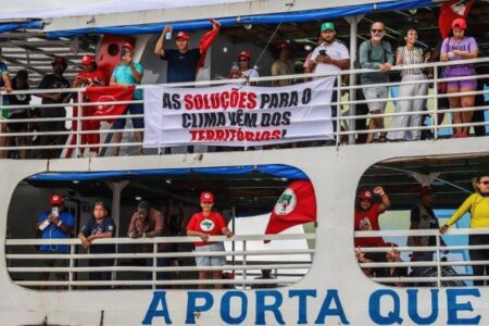 People's Summit to gather 30,000 people from 62 countries in Belém, parallel to COP30 (1) boat parade with 200 vessels navigating the waters of the Guajará Bay