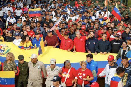 Venezuela mobilization CCS Francisco Trias Venezuela mobilization