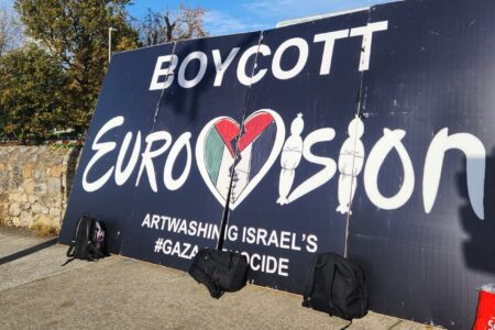 Boycott Eurovision IPSC Source: Ireland Palestine Solidarity Campaign/X