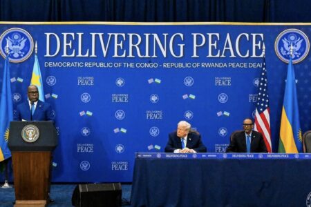 DRC president speaking 2 DRC President speaking at the peace agreement signing