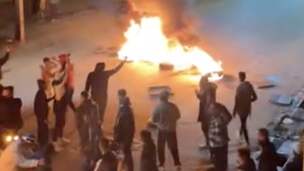 Protest Kairouan Tunisia