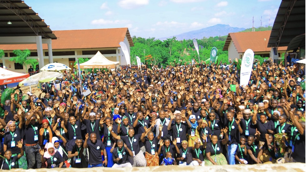 Members of MVIWATA in Tanzania