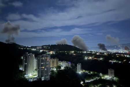 Caracas Venezuela post bombing Caracas, Venezuela, January 3, 2026.