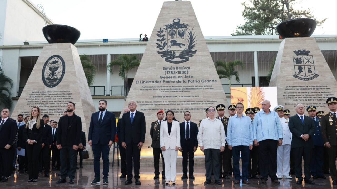 Ceremony in Caracas fallen fighters