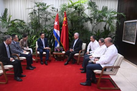 Cuba China support Source: Cuban Presidency/X