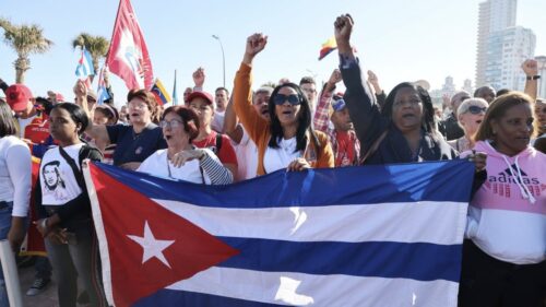 Cuban people Venezuela solidarity Jan 3