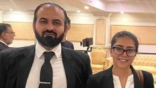 Imaam Mazari and her husband, Hadi Ali Chattha, (1)