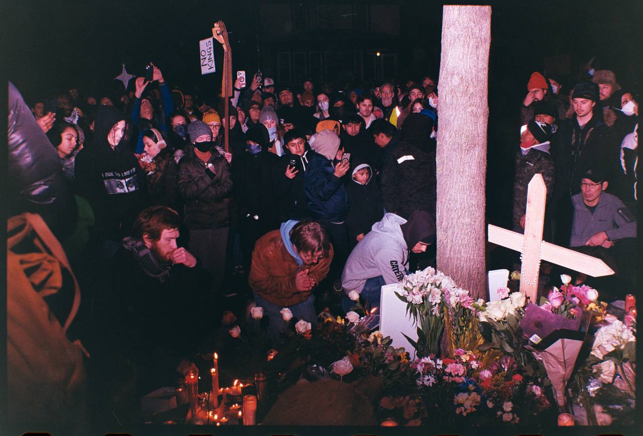 Vigil for Renee Good in Minneapolis
