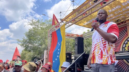 NUMSA march to US consulate in solidarity with Venezuela
