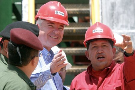 PDVSA VENEZUELA Rafael_Ramírez_and_Hugo_Chávez PDVSA VENEZUELA Rafael_Ramírez_and_Hugo_Chávez