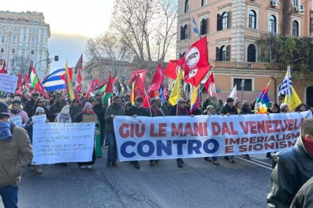 PaP Roma Venezuela Source: Potere al Popolo - Roma/Facebook