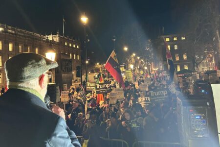 Venezuela Solidarity Campaign London Jan 5 25 Venezuela solidarity demonstration in London, January 5, 2025. Source: Venezuela Solidarity Campaign