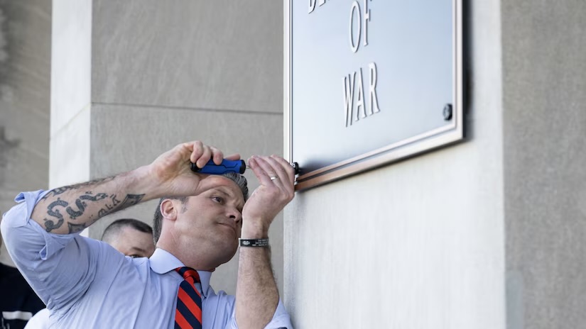 Pete Hegseth Department of War