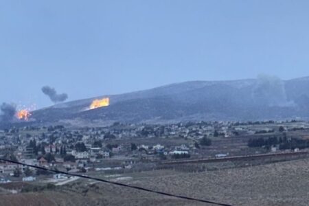 25 Israeli airstrikes target Bekaa Valley Feb 26 (1) 25 Israeli airstrikes target Bekaa Valley Feb 26 (1)