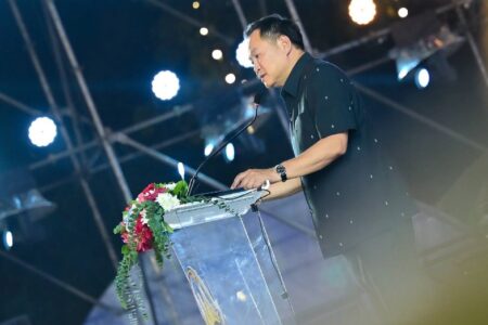 Bhumjaithai Party Thailand's Prime Minister and leader of Bhumjaithai Party Anutin Charnvirakul