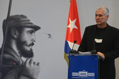 Cuban President Miguel Díaz-Canel addresses nation(1) (1) Cuban President Miguel Díaz-Canel addresses nation