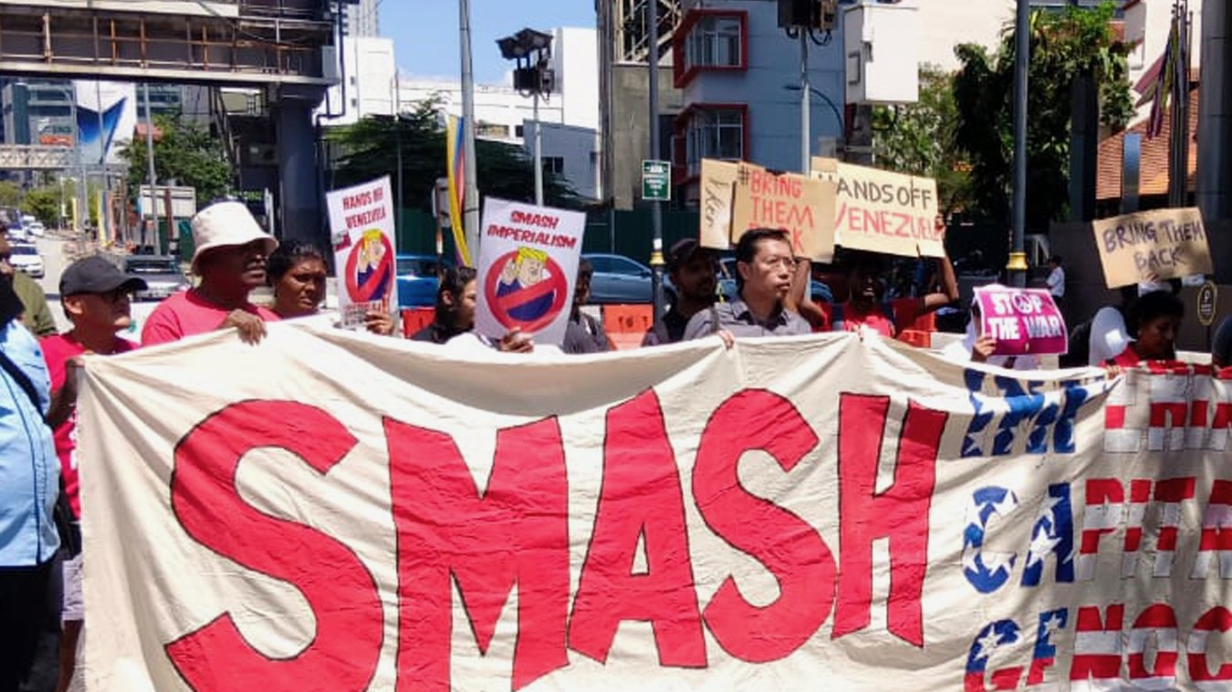 Cuban solidarity rally in Malaysia