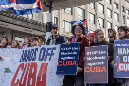 Hands Off Cuba Europe 1 Source: Peter Mertens/X