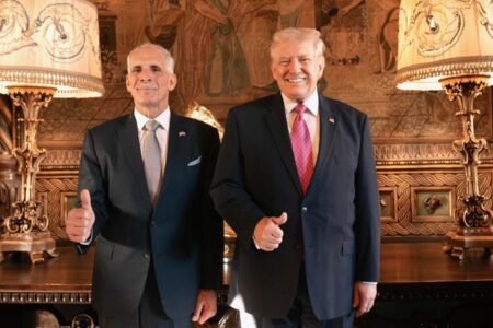 Honduran president Nasry Afura meets with Donald Trump (1) Honduran President Nasry Afura meets with Donald Trump (1)