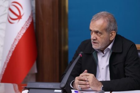 Iranian President Masoud Pezeshkian Iranian President Masoud Pezeshkian