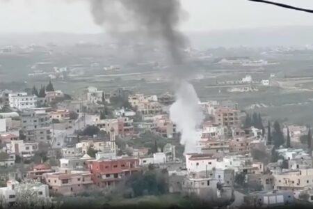 Israeli drone strike in southern Lebanon Israeli drone strike in southern Lebanon
