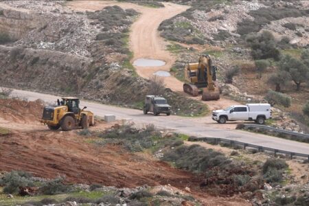 Israeli forces uproot fruit trees in Ramallah, West bank on January 28, 2026 Israeli forces uproot fruit trees in Ramallah, West bank on January 28, 2026