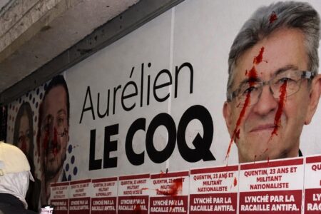 LFI attacks Attack on a venue associated with France Unbowed. Source: Paul Vannier/X