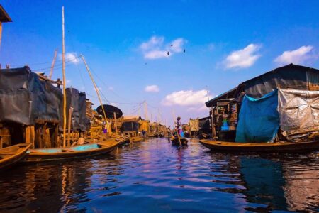 Makako waterfront informal settlement Nigeria Makako waterfront informal settlement Nigeria