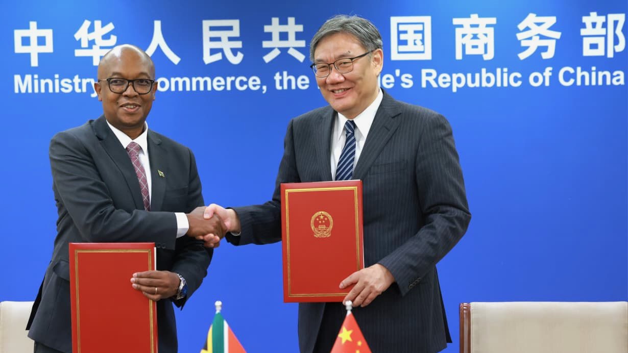 Minister Parks Tau and China’s Minister of Commerce, Wang Wentao, have signed the China–Africa Economic Partnership Agreement (CAEPA)