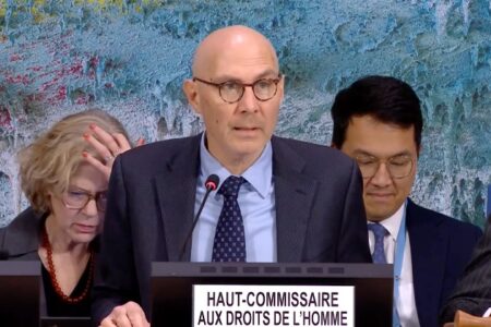 UN High Commissioner for Human Rights Volker Türk on Monday gave an update to the Human Rights Council on the situation in El Fasher, Sudan. UN High Commissioner for Human Rights Volker Türk on Monday gave an update to the Human Rights Council on the situation in El Fasher, Sudan.