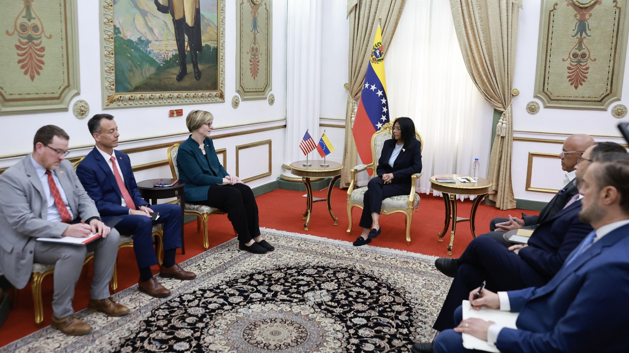 Venezuela-US meeting in Caracas