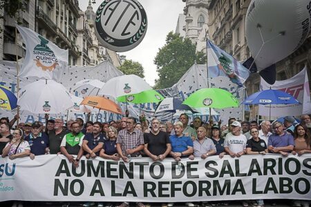 argentina strike feb 18 2 National strike and mass mobilization Argentina February 18