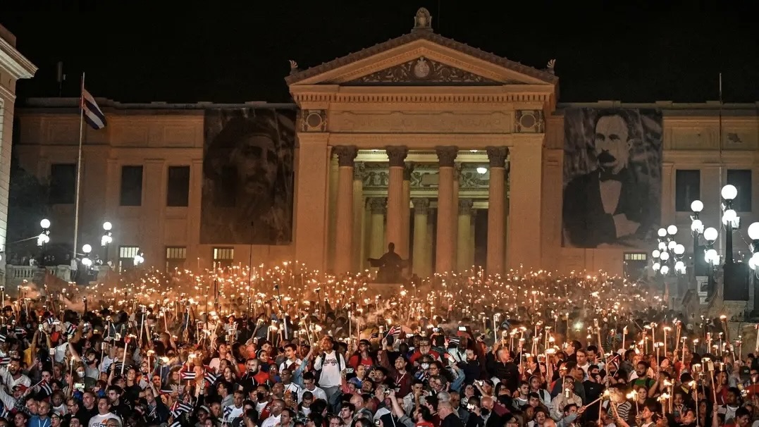 March of the torches, Havana, Cuba, 2026