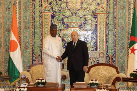 president of the Republic of Niger, Abdourahamane Tchiani, paid a two-day official visit to Algiers on February 15–16, 2026 president of the Republic of Niger, Abdourahamane Tchiani, paid a two-day official visit to Algiers on February 15–16, 2026