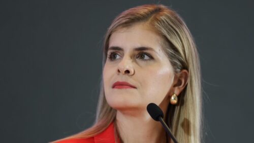 Right-wing president-elect of Costa Rica Laura Fernandez