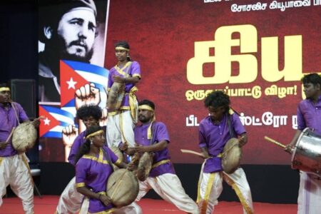 tamil nadu solidarity cuba 2 Cuba solidarity gathering Chennai, India