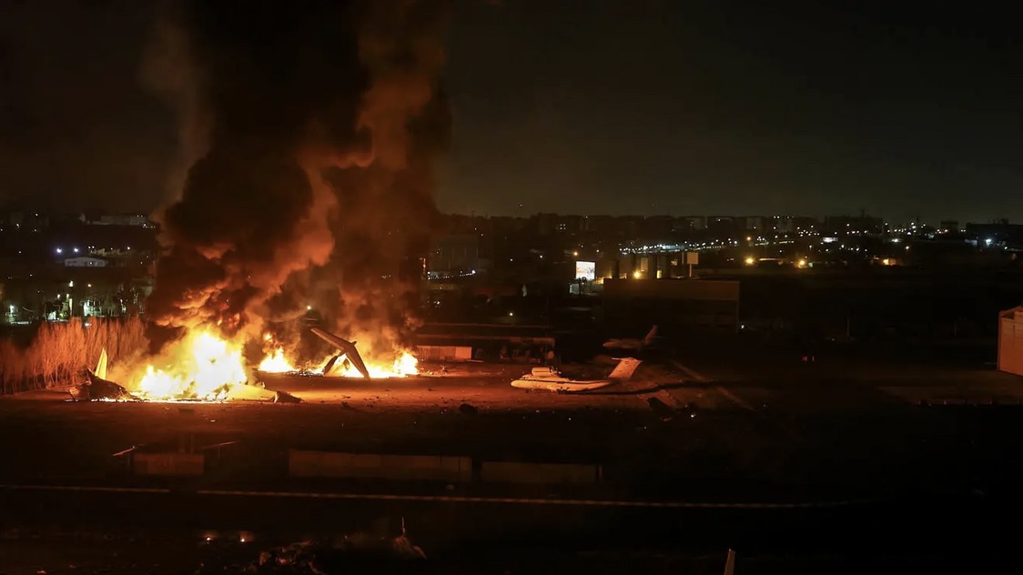 Attack on areas west of Tehran 8 Avash (March 7, 2026)
