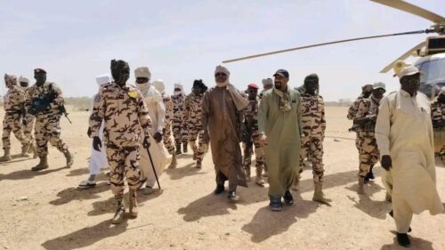 Chadian delegation with Minister of Defense visits border town between Sudan and Chad