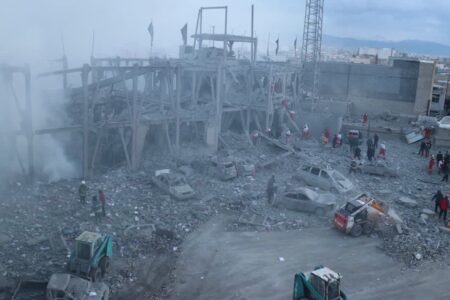 Grand Hosseinieh of Zanjan attacked by US-israel (1) Grand Hosseinieh of Zanjan attacked by US-israel