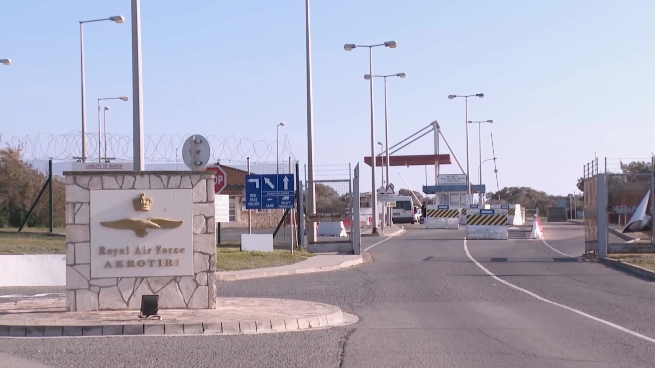 RAF Akrotiri base in Cyrpus