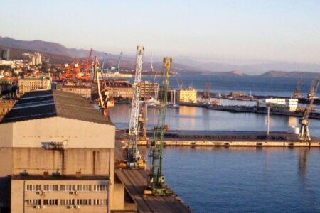 Rijeka port 1 Rijeka port. Source: Aramis Vračar