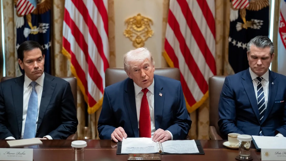 Rubio, Trump, Hegseth
