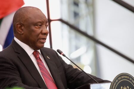 South African President Cyril Ramaphosa South African President Cyril Ramaphosa