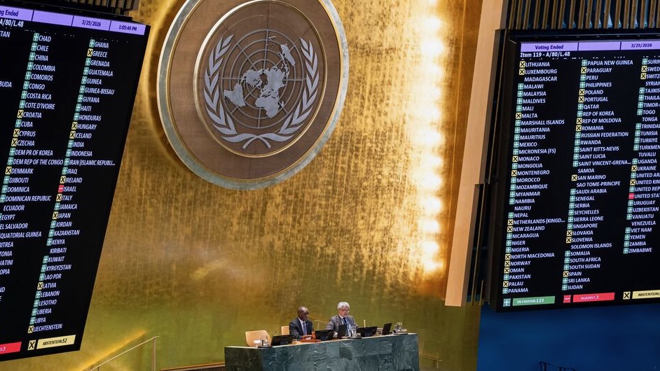 UN votes to designate slavery the worst crime against humanity