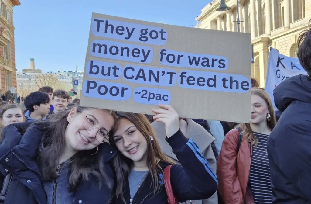 Germany High school students strike