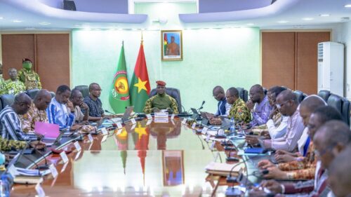Burkina Faso's President Ibrahim Traore
