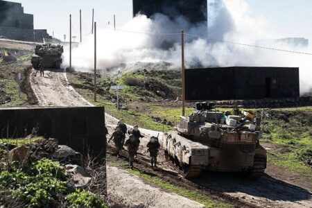 1280px-Operation-Roaring-Lion-0065 Israeli forces on the Israel–Lebanon border