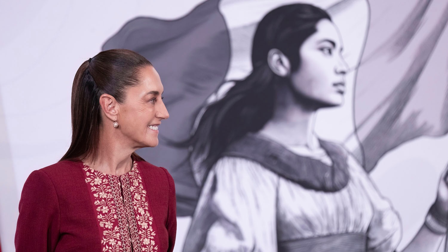 Mexican president Claudia Sheinbaum