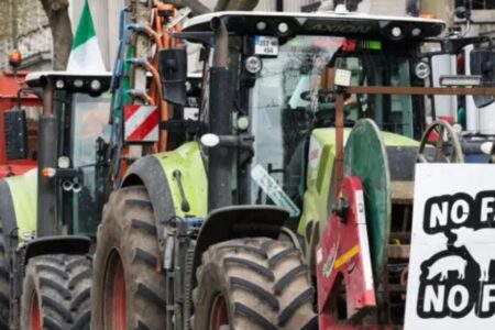 Ireland Farmers fuel blockade 2026 Fuel protests Ireland